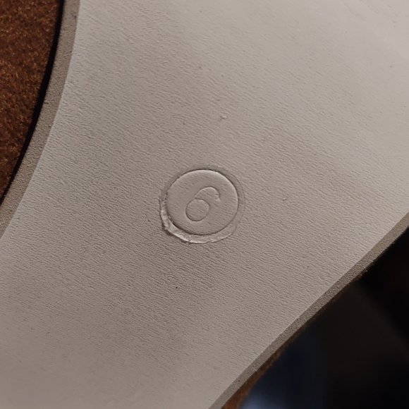 Brown suede fringed ankle high booties - NWOT size 6 - - Picture 5 of 6